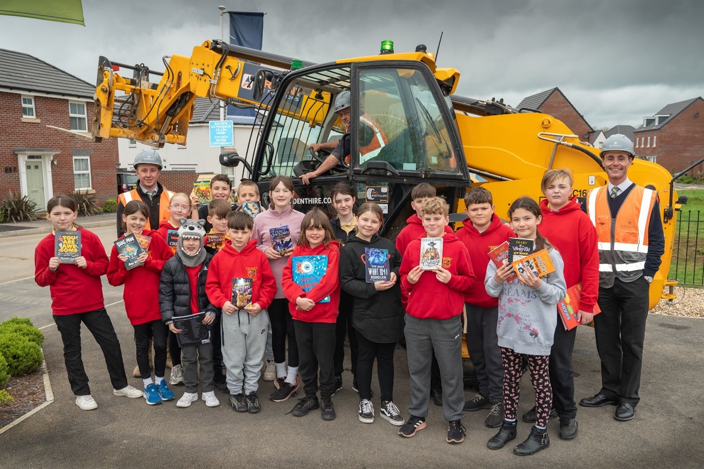 'Little Library' Unveiled at St Athan Housing Development Image 3