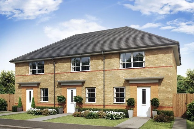 CGI Image of Brandon 3 bedroom home 