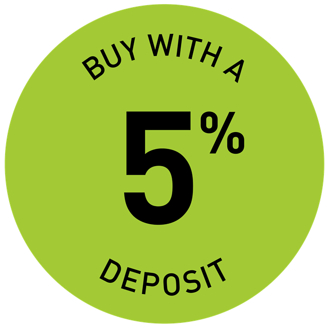 Deposit Unlock scheme - purchase with just a 5% deposit