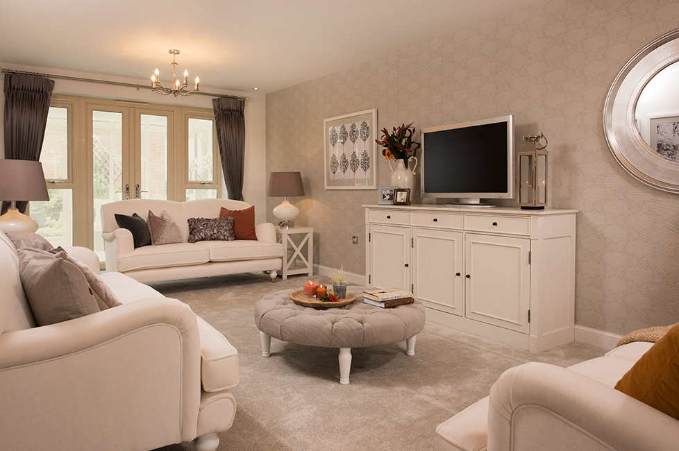 Barratt Homes living room