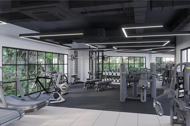 Gym CGI - Sterling Place